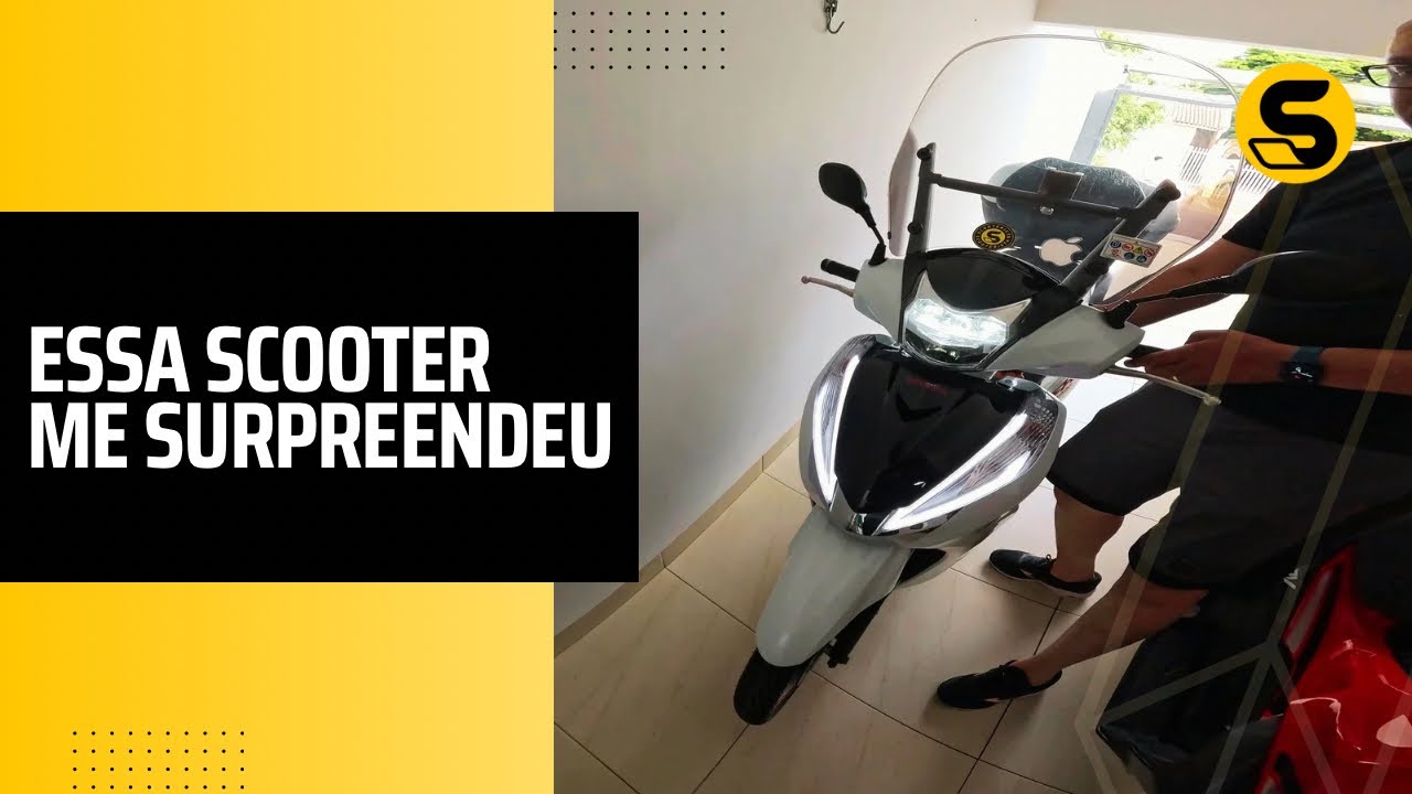 Primeira vez pilotando uma Honda SH300i