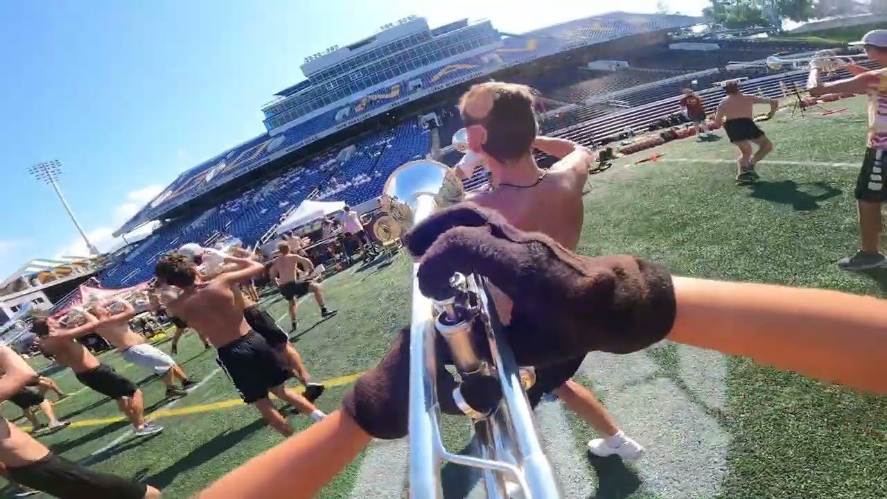 Cadets 2022 2nd Trumpet Cam Navy-Marine Corps Memorial Stadium