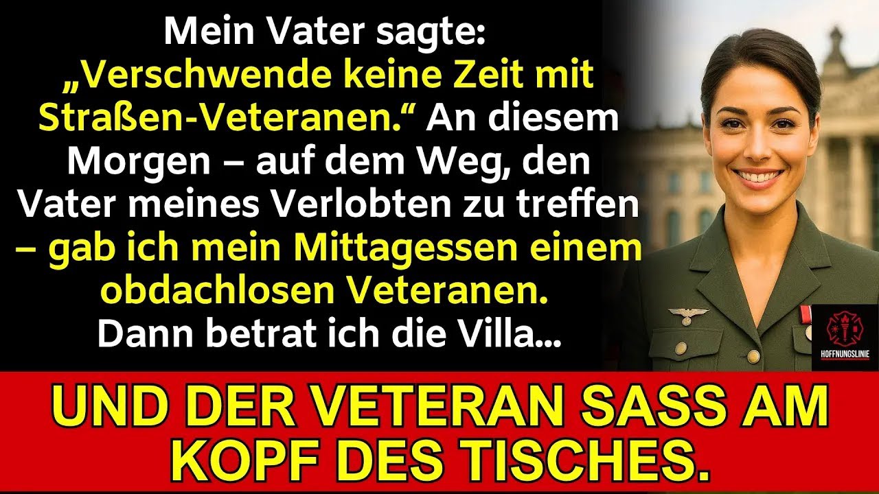Zu spät zum Treffen mit dem Milliardärsvater – weil ich einem Straßen-Veteranen half.