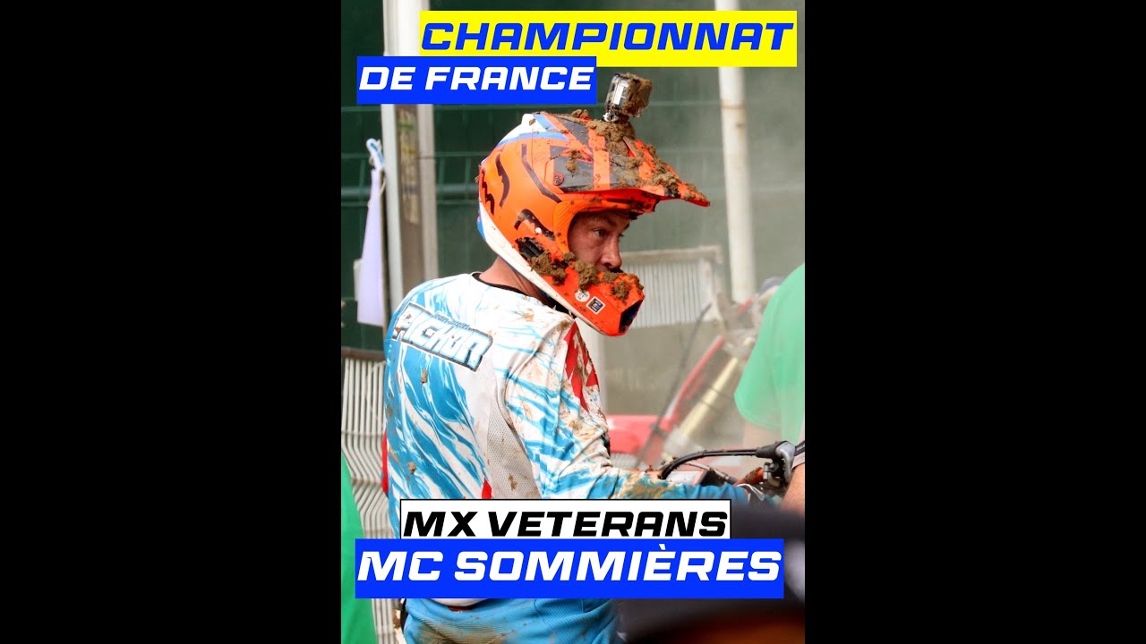 MXVET, Championnat de France vétéran Sommières 2022, épreuve 2, Manche 1