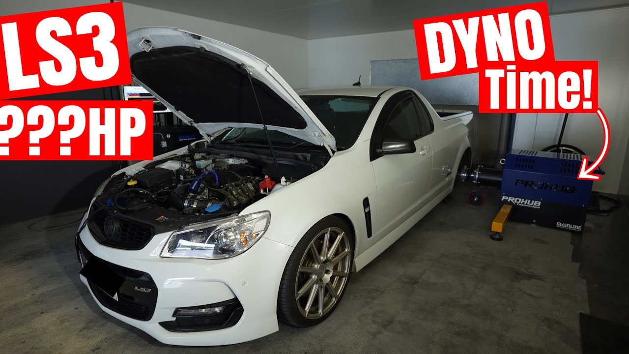 Holden VF LS3 Base Dyno run