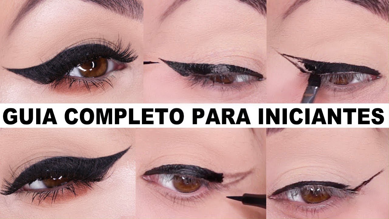 COMO FAZER DELINEADO - TRUQUES PARA NÃO ERRAR NUNCA MAIS #iniciantes