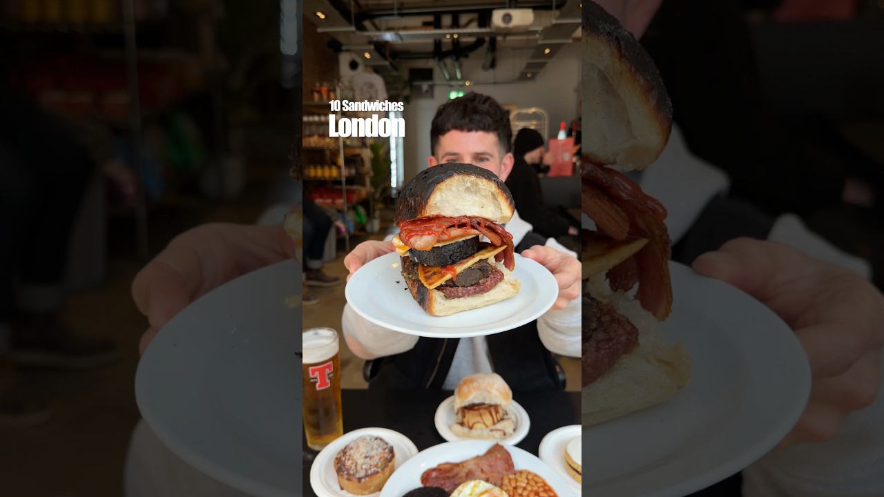 10 лучших мест в Лондоне, где можно купить сэндвичи 🥪 #сэндвич #еда #уличнаяеда #лондон