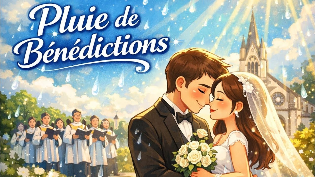 🌧️✨ Pluie de Bénédictions – Hymne de Mariage en Cathédrale ✨