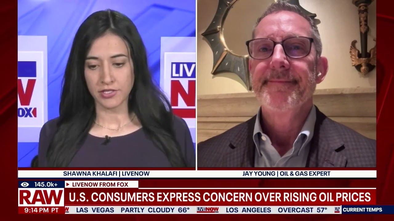 Could Oil Hit $150? Jay Young Explains Iran Conflict & Gas Price Surge | On LiveNOW on Fox