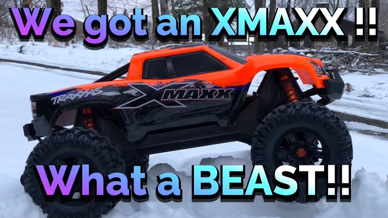 Traxxas XMAXX unboxing!! She&rsquo;s a beast!