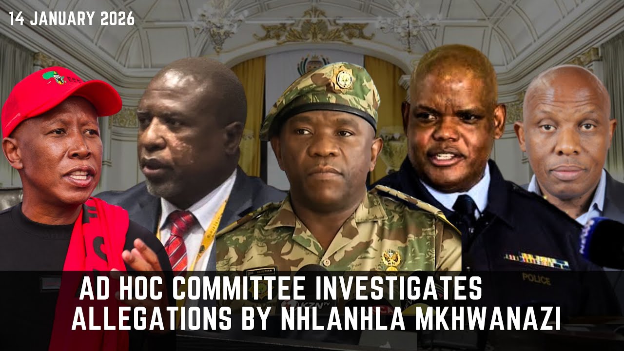 General khomotso phahlane Appears before the Ad Hoc committee