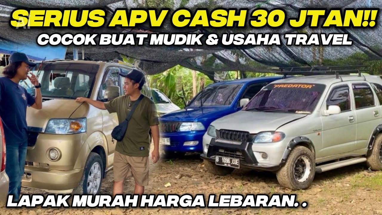 Mobil Bekas Kebangetan Murah‼️APV Taruna Kuda Avanza Innova Cash 30 Jutaan Di Garasi Al Autocar
