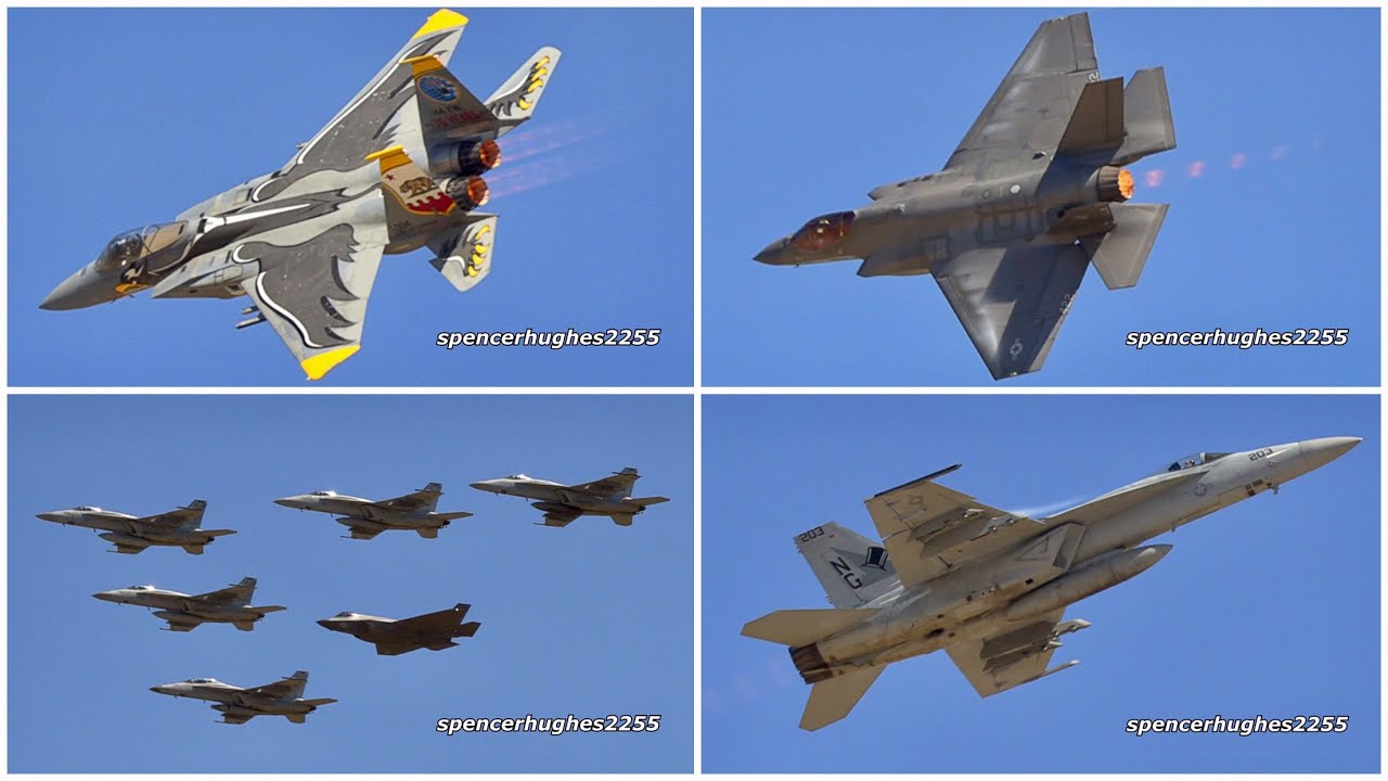 NAS Lemoore Air Show 2019 F-35C. Super Hornet Airpower & ANG F-15!