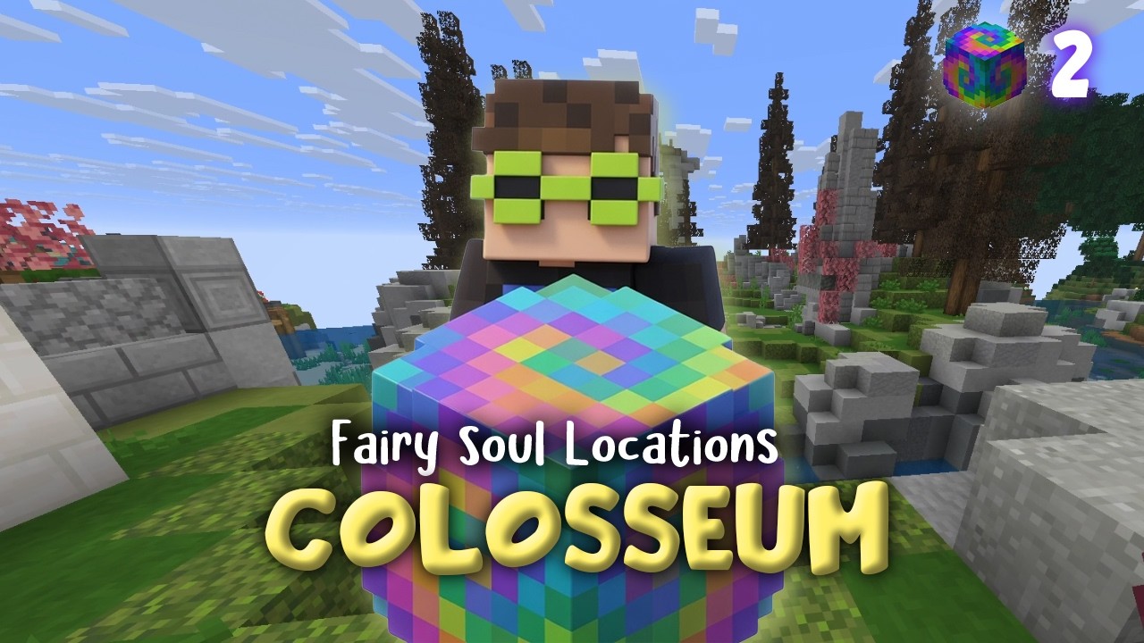 Colosseum Fairy Souls (2/2) - Hypixel Skyblock (HUB Revamp Feb 2026)