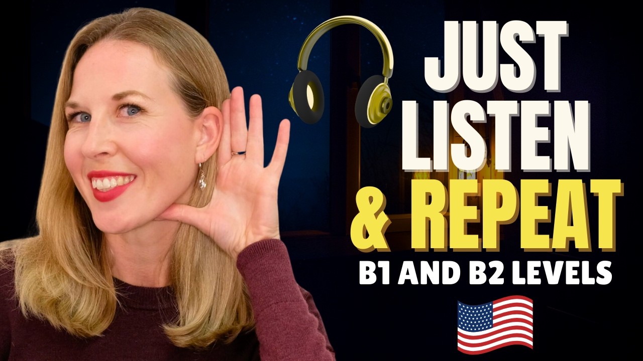 Improve Your English Fluency Naturally | Daily Listen & Repeat Practice WITHOUT Effort