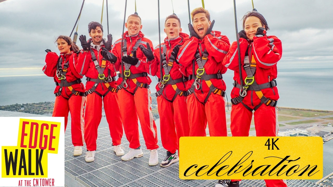 Brave the Edge Walk (Full Experience)| CN Tower #toronto #ontario #cntower #edge #walk #canada