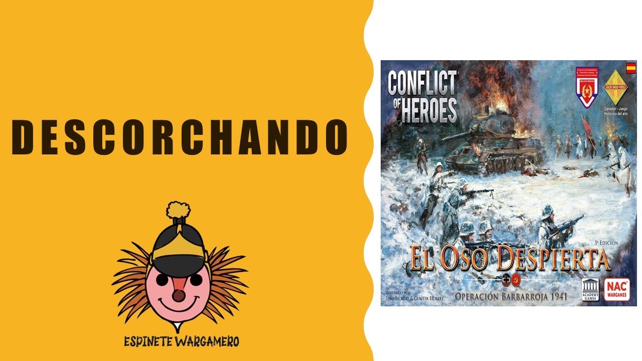 Descorchando: Conflict of Heroes: El Oso Despierta (Tercera Edición)