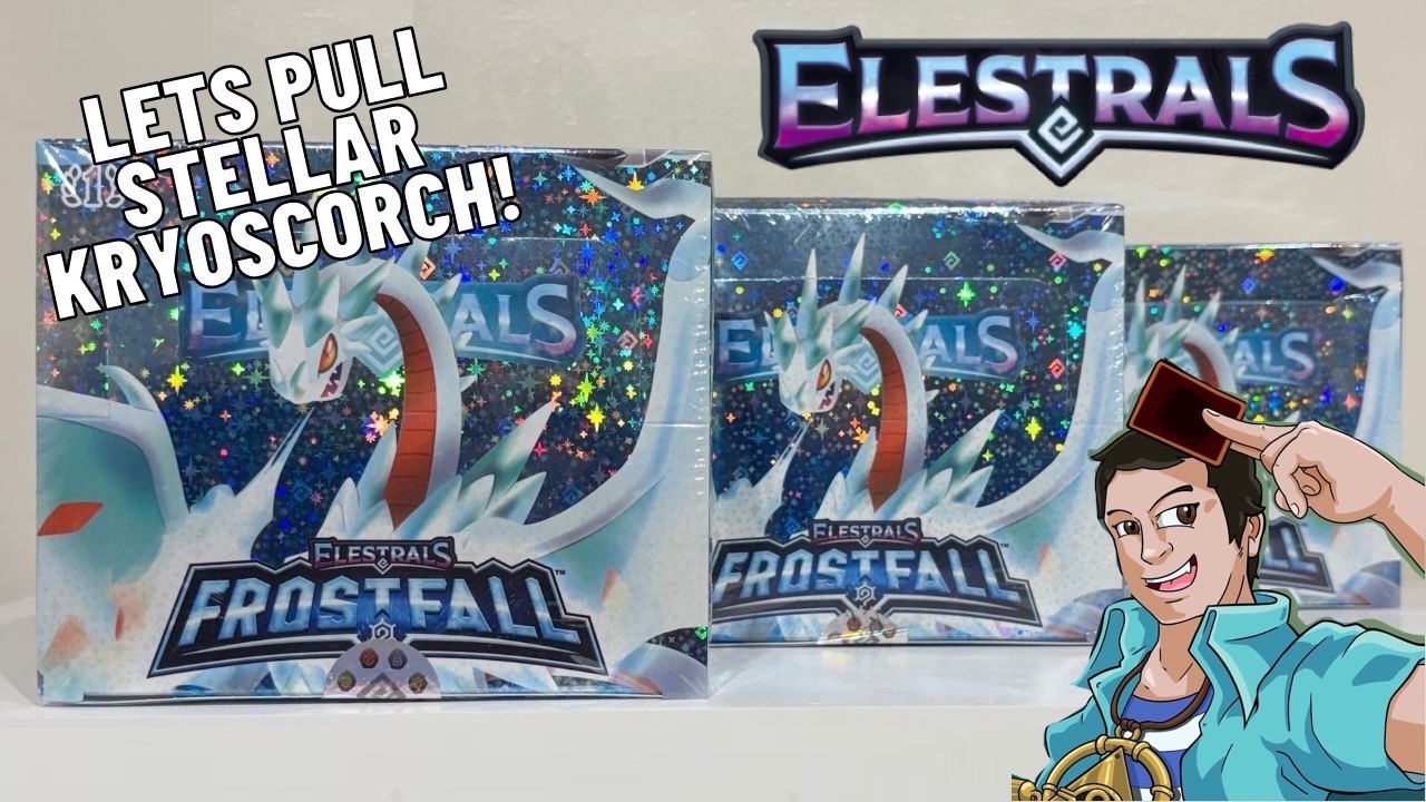 Открываем три бустер-бокса Elestrals: Frostfall &mdash; пытаемся вытянуть Stellar Kryoscorch!