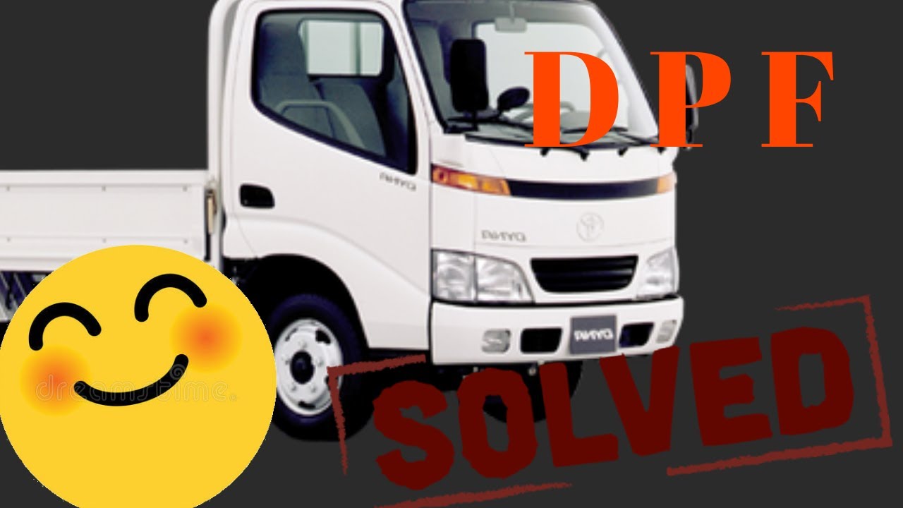 Проблема с сажевым фильтром Hino Dutro | Toyota Dyna [решена]