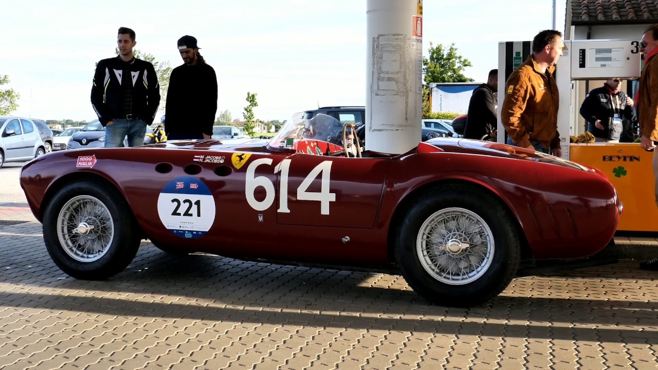Mille Miglia 2019 Day 1 - Ferrari 340 and second petrol stop