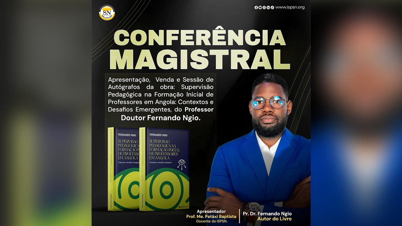 APRESENTAÇÃO DE LIVRO