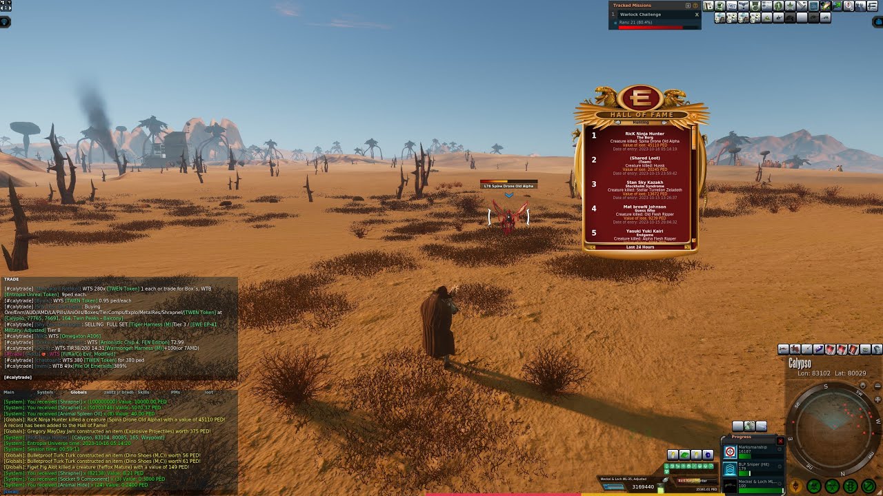 Biggest Hunting HoF to date - 45k Spina Drone - DOA ShitHammer