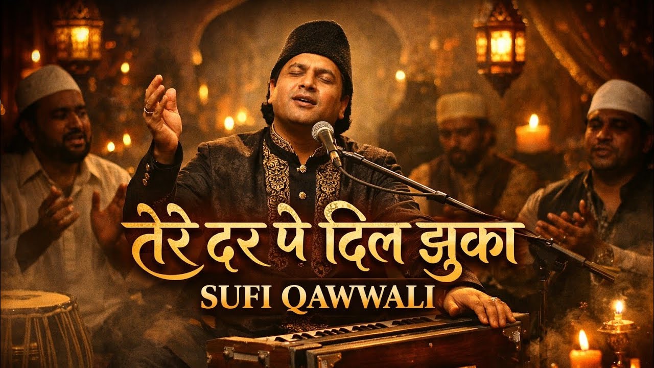 तेरे दर पे दिल झुका | Heart Touching Sufi Qawwali 2026 | Soulful Qawwali | Sufi Music