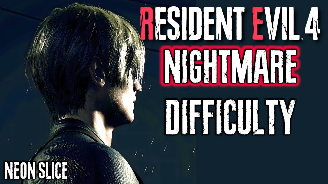 RESIDENT EVIL 4 NIGHTMARE MOD LEON PLAYTHROUGH 3
