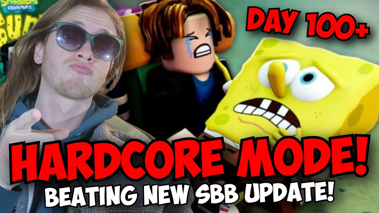 I Beat NEW HARDCORE MODE UPD in Survive Bikini Bottom!