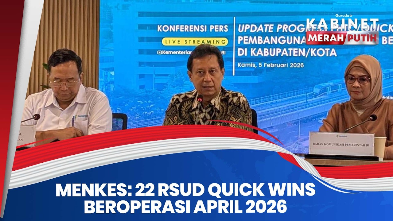 KABAR GEMBIRA! 22 RSUD Baru Siap Beroperasi April 2026, Fasilitas Canggih Sampai ke Pelosok! I KMP