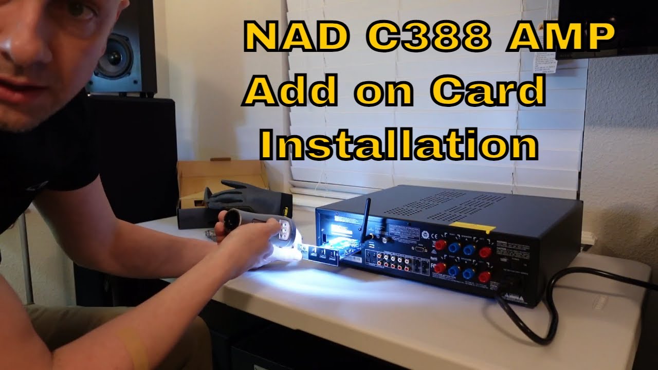 Установка и обсуждение дополнительной карты NAD C388 MDC HDM 2 | Обновление прошивки | Синхрониза...