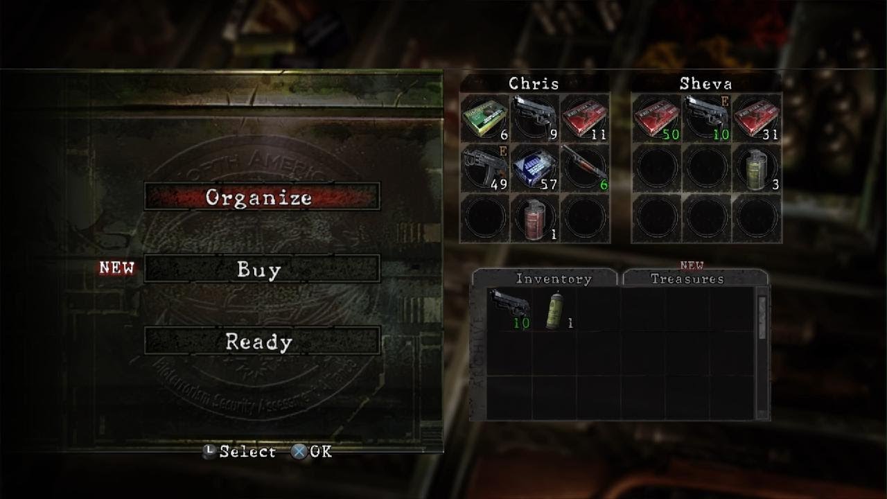 RESIDENT EVIL5 Clip 1