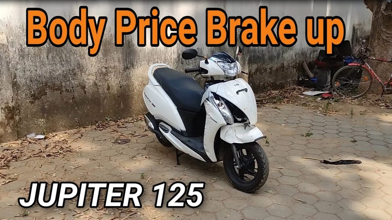 Jupiter 125 : BODY PARTS PRICE BRAKE - UP @BISRAMSURIN workshop bariatu