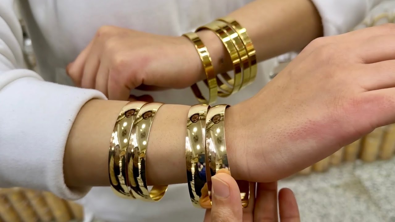 شحنة الدهب الصينى والإستانلس وصلت من الصين ومن أول 5ج بس😂وشحن من أول قطعه😍