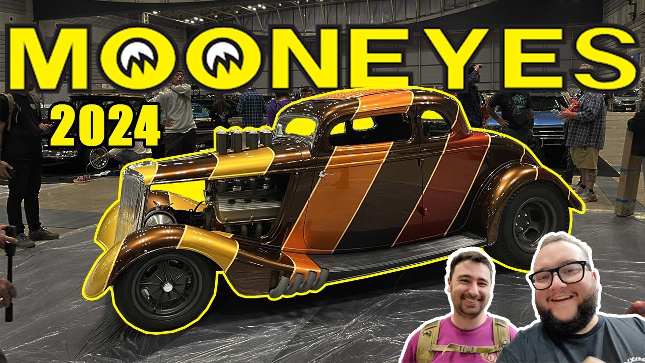 WE SAT IN THE ST. CHRISTOPHER COUPE | Mooneyes Yokohama 2024 | BackyardBuilds