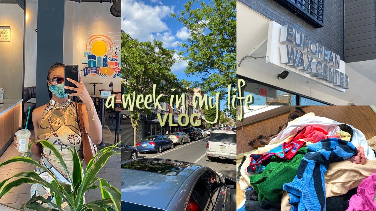 WEEK IN MY LIFE VLOG: 1st time getting a brazilian wax, thrifting, + selling clothes on depop!