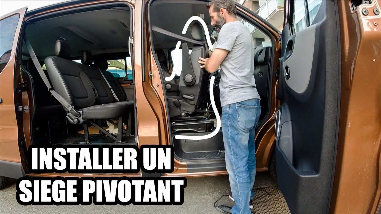 Comment installer un siège pivotant dans son van à aménager