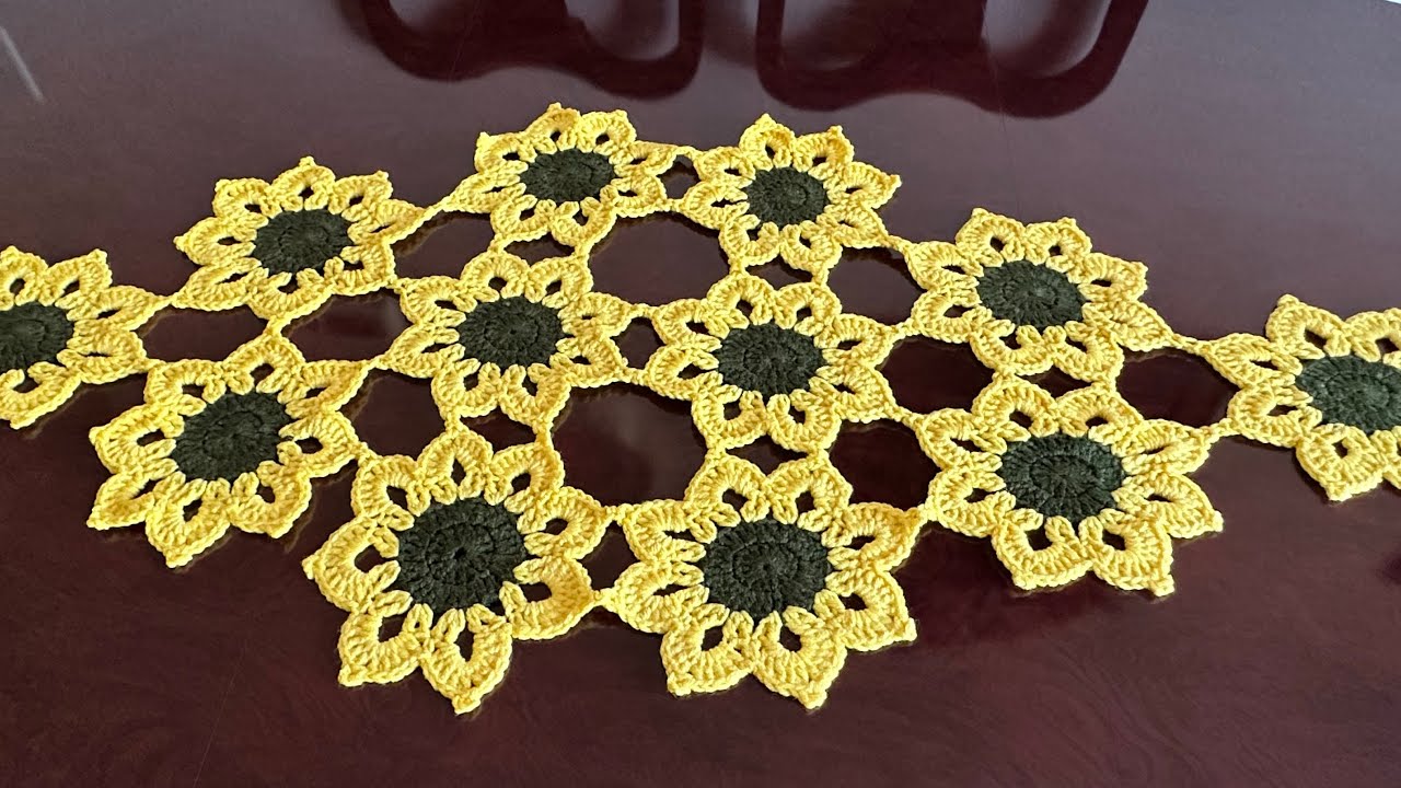 Centro de mesa a crochet paso a paso🧶