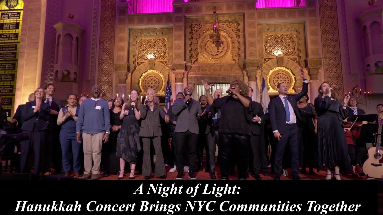 A Night of Light: Hanukkah Concert Brings NYC Communities Together