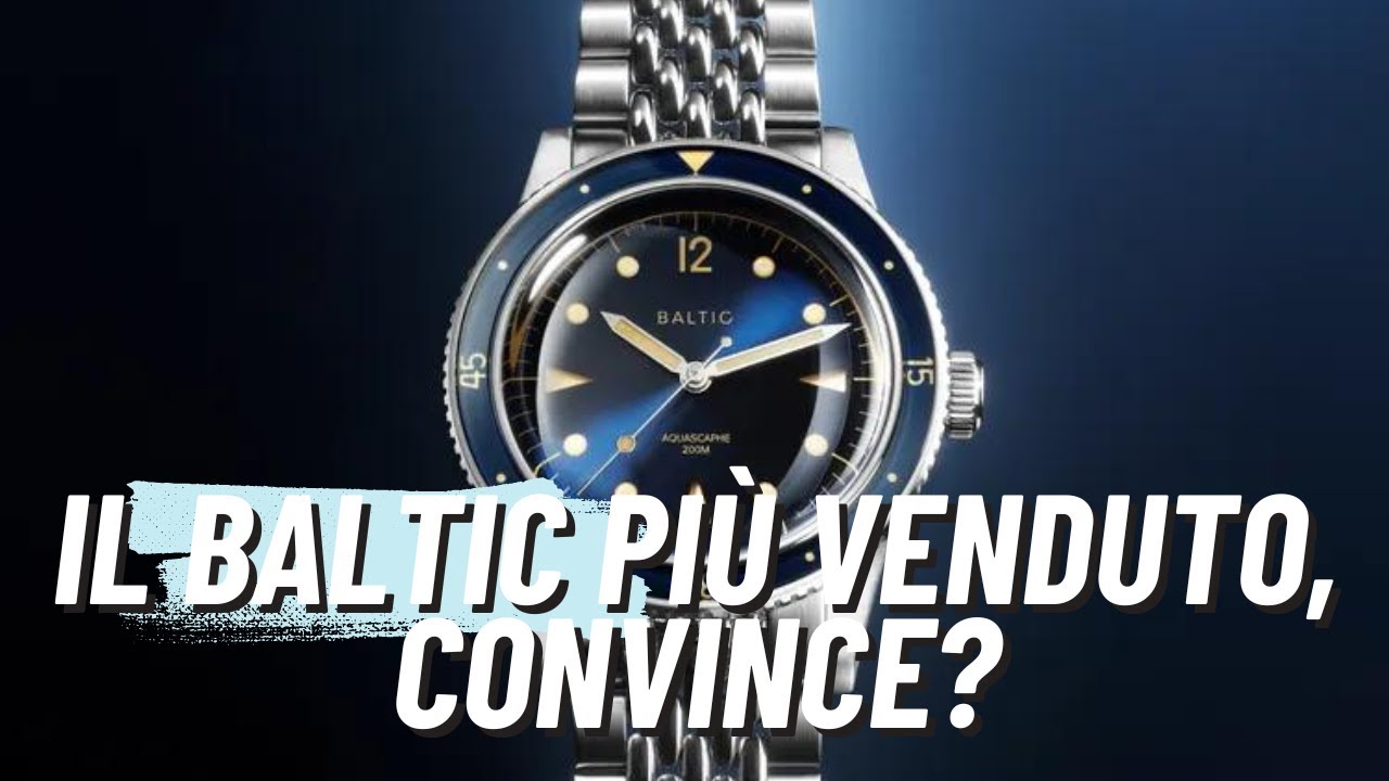 Il Baltic Aquascaphe Classic Blue Gilt: il più venduto convince?