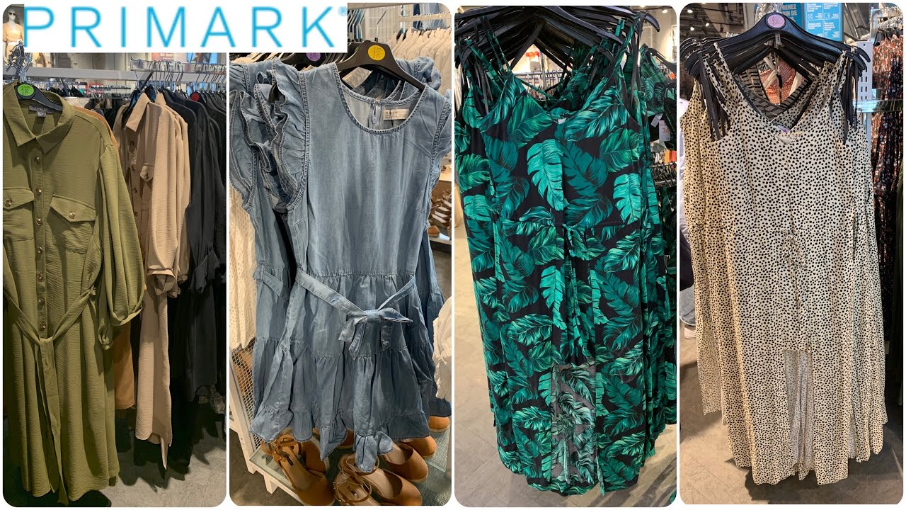 Primark women&rsquo;s dresses spring summer new collection July 2021