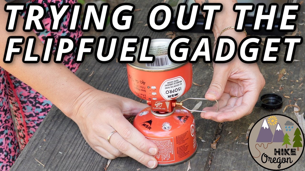 Объединение топливных канистр для походов с помощью гаджета FlipFuel