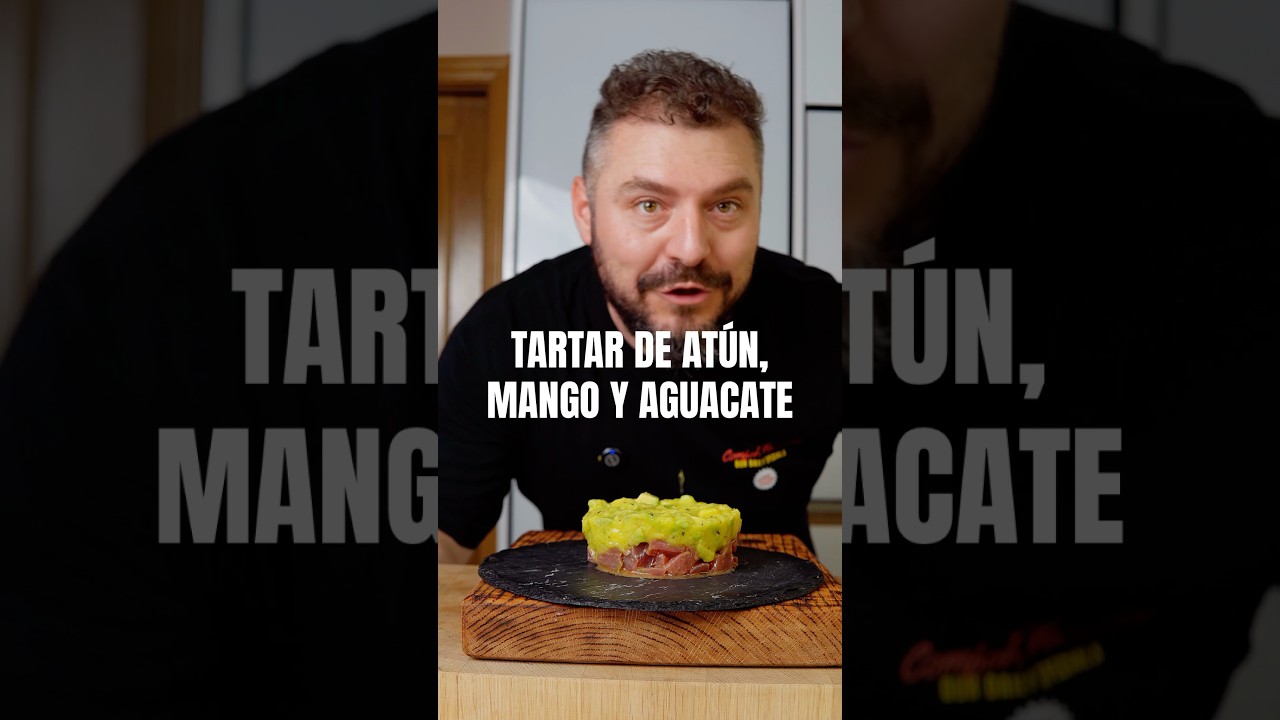 Tartar de at&uacute;n, mango y aguacate, bien fresco para estos d&iacute;as de calor