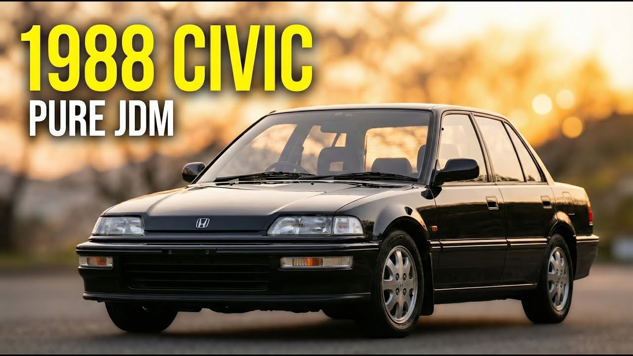 Why the 1988 Honda Civic EF is the Perfect Compact Car | Evolution