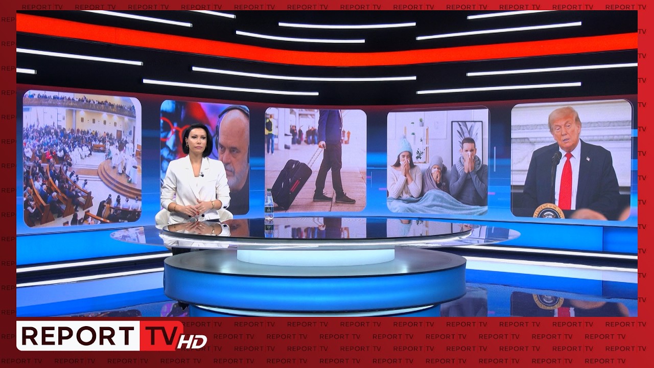 Edicioni i lajmeve ora 15:00 n&euml; Report TV, 5 Prill 2026