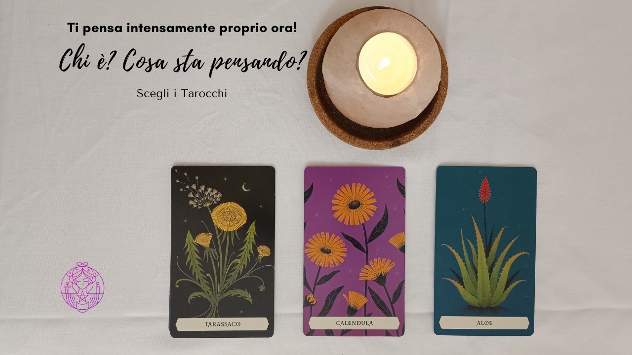 🤯 Ti pensa intensamente proprio ORA! Chi è? Cosa sta pensando? 🔮Scegli i tarocchi