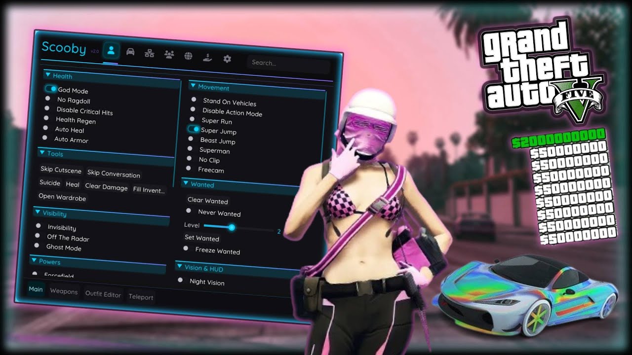 Scooby Mod Menu Is BACK & BETTER – Free GTA 5 Menu With CRAZY Features