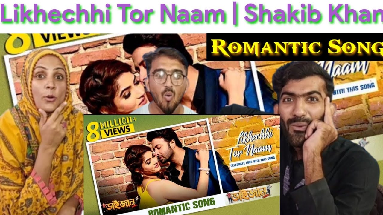 Likhechhi Tor Naam | Shakib Khan | Srabanti | Bhaijaan Elo Re | Romantic Song