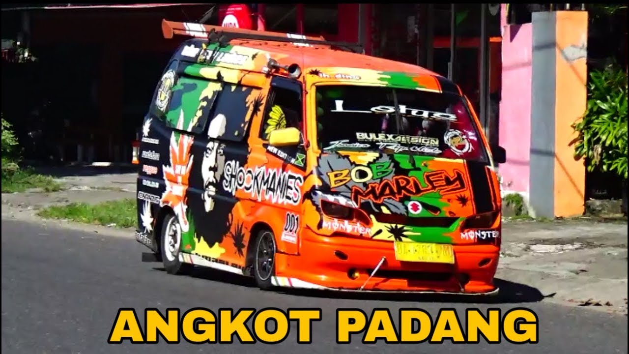 ANGKOT PALING KEREN DI DUNIA, SEPERTI MOBIL BALAP, ANGKOT PADANG !!!
