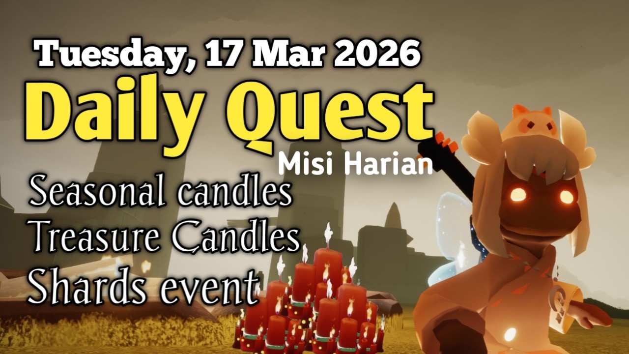 Sky Daily Quest today - Golden Wasteland 17 Mar 2026 | Sky Children of the Light | Sandwichies Ch
