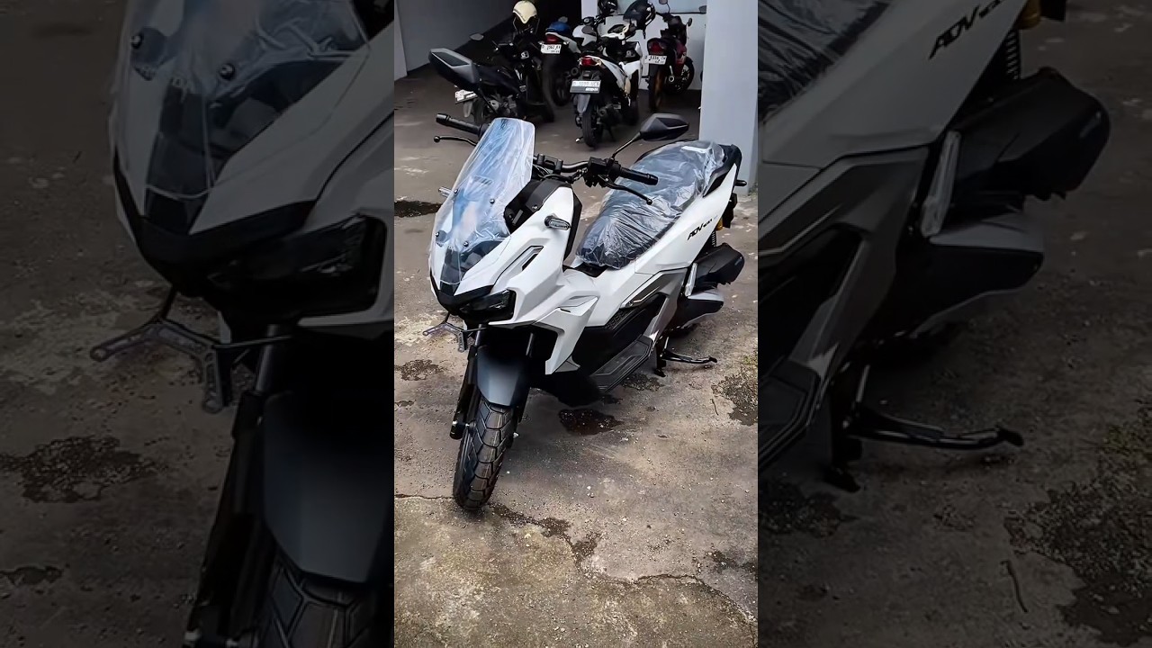 HONDA ADV 160 CBS MATTE PEARL WHITE