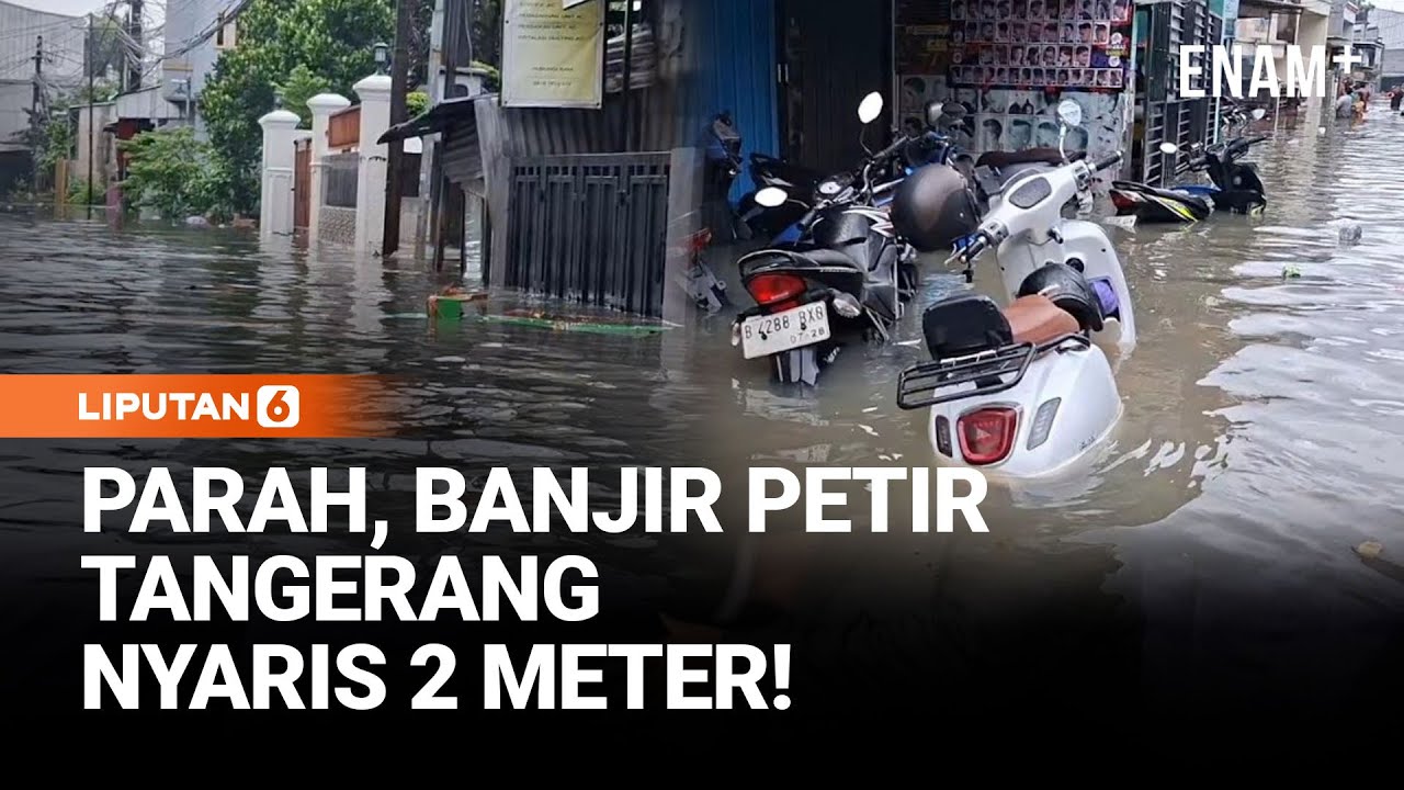 Petir Tangerang Nyaris 2 Meter, Warga Mengungsi Massal | Liputan6