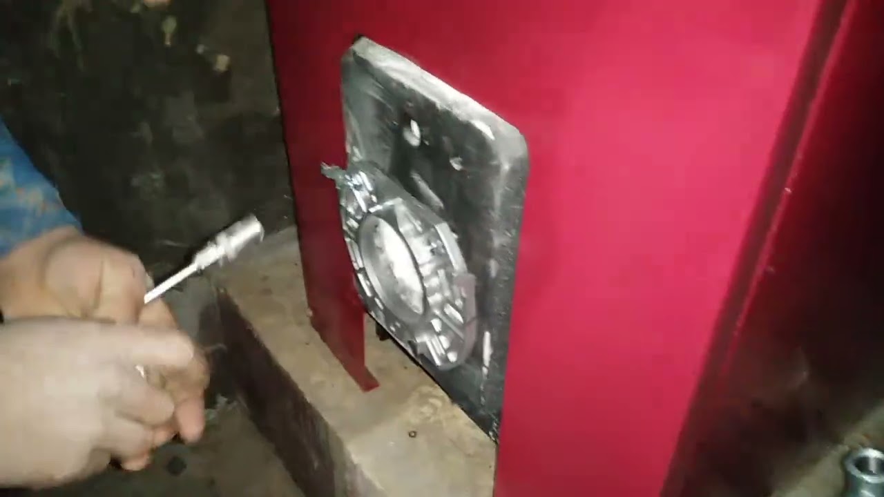 طريقة تركيب الحارقة على البويلر للتدفئة المركزية