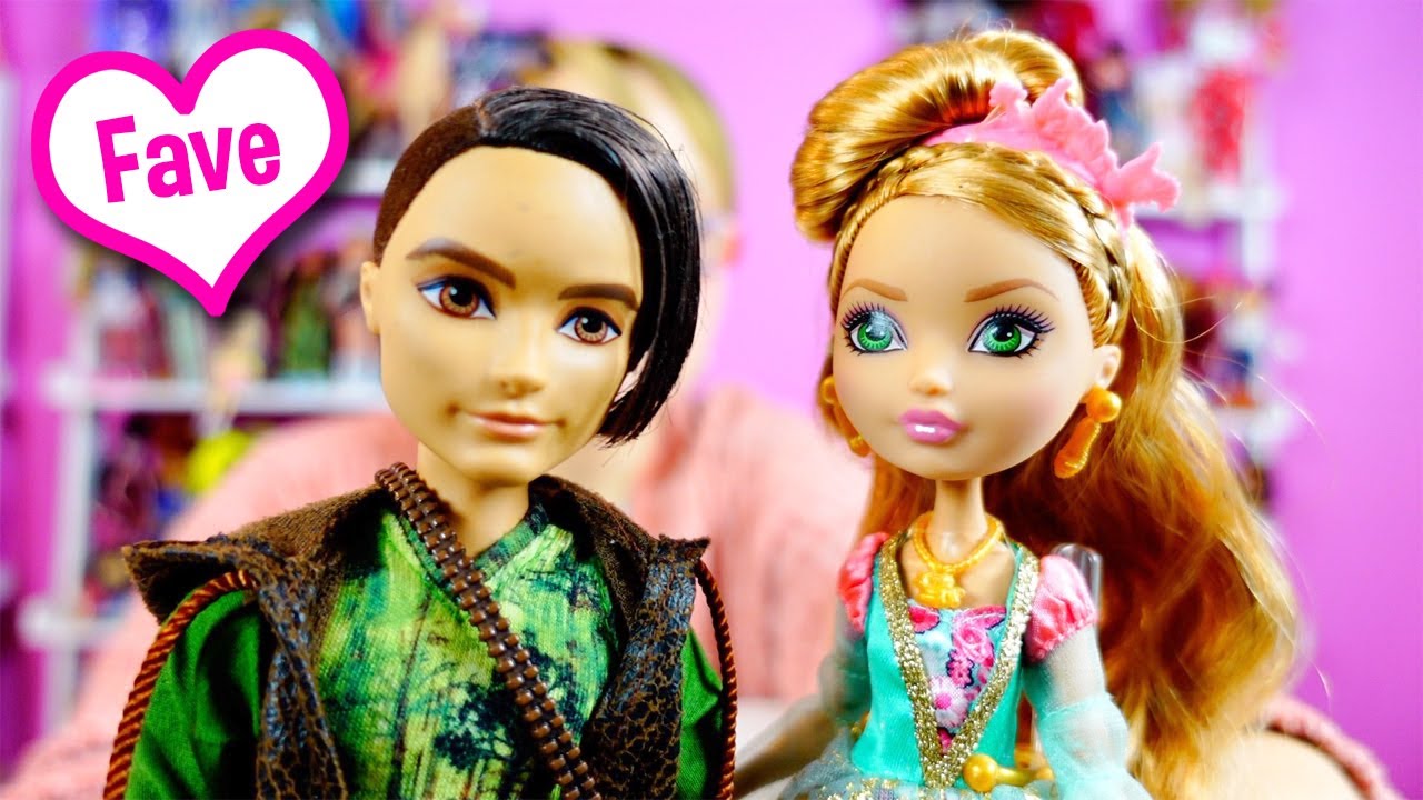 Ever After High Favorite Couple Ashlynn Ella and Hunter Huntsman Dolls